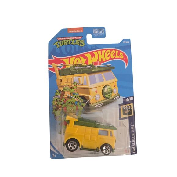 2021 Hot Wheels PARTY WAGON B Case #39/250 - Teenage Mutant Ninja Turtles A74 - Foto 7